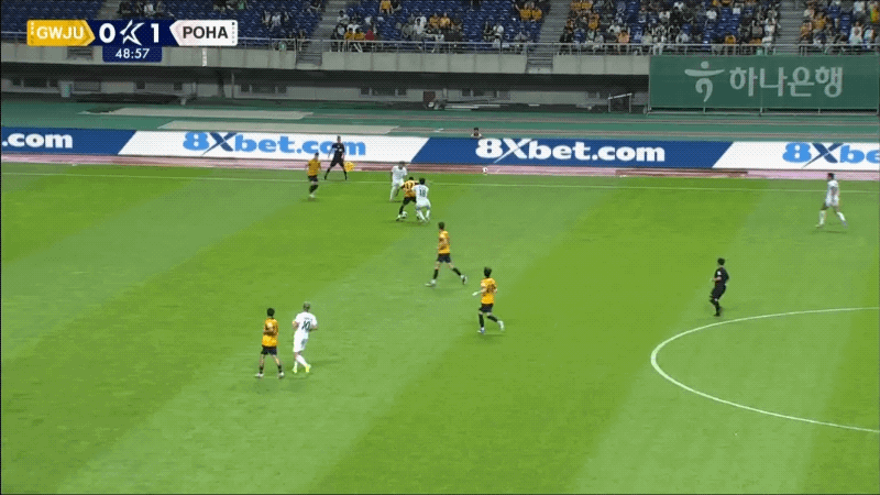 50'特兰齐斯卡破门! 光州FC 0- 2浦项制铁