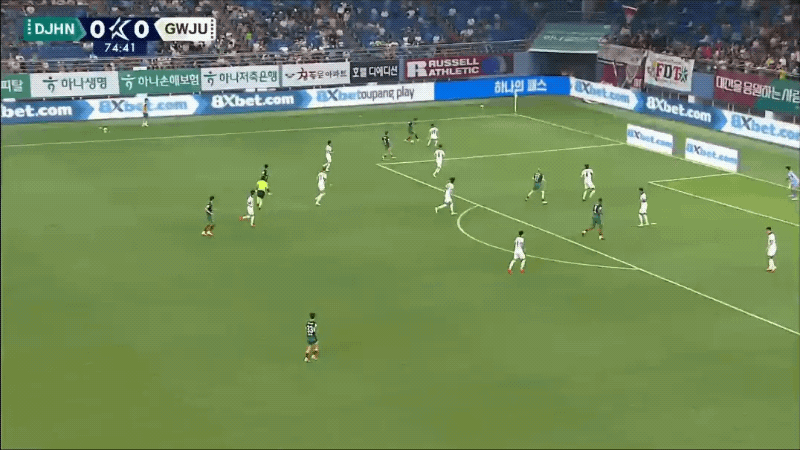 75'卢德维格松破门! 大田市民 1- 0光州FC