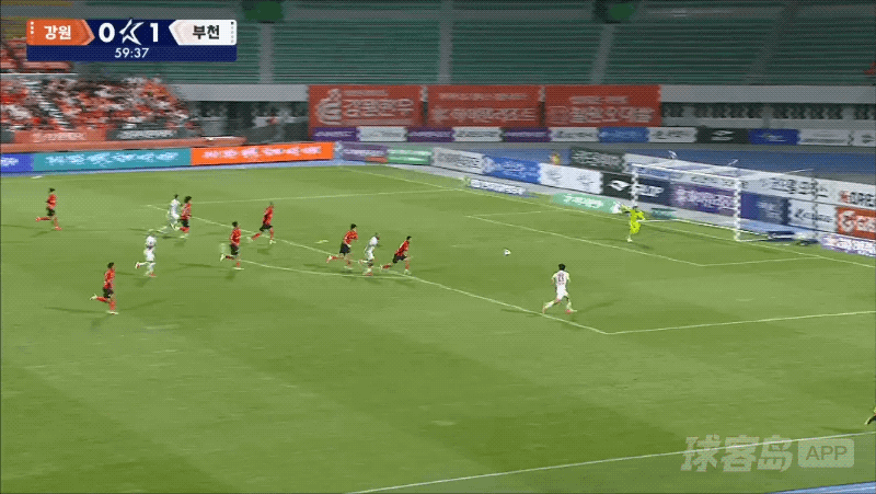 60'成义健破门! 江原FC 0- 2富川FC