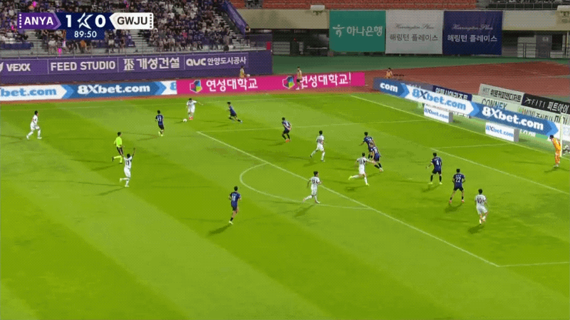 90'文敏瑞破门! FC安养 1- 1光州FC