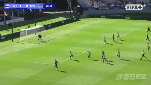21'利夫拉门托破门! 智利 1- 1佛得角