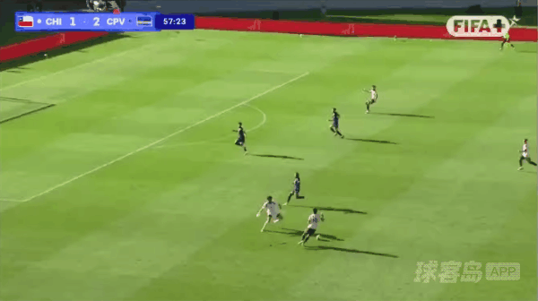 58'古铁雷斯破门! 智利 2- 2佛得角