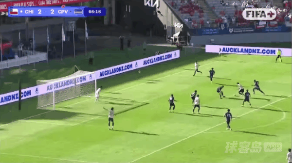 67'洛约拉破门! 智利 3- 2佛得角