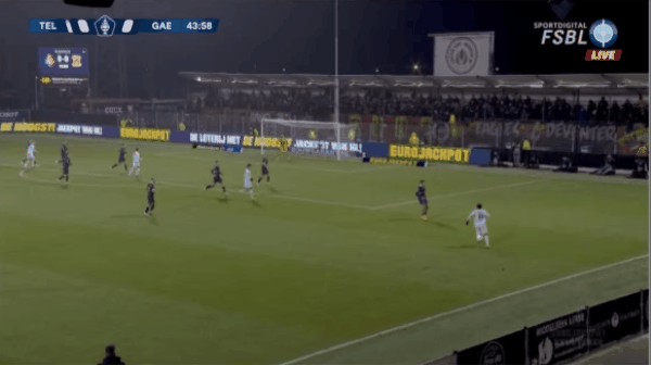 45'赫特利破门! 特尔斯达 1- 0前进之鹰