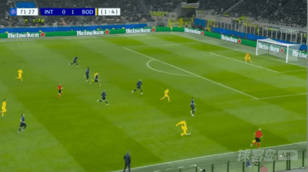 72'埃文森破门! 国际米兰 0- 2博德闪耀