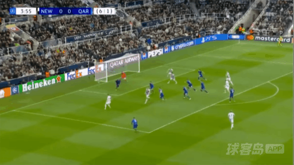 4'托纳利破门! 纽卡斯尔 1- 0卡拉巴克