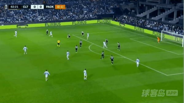 63'斯威德伯格破门! 塞尔塔维戈 1- 0塞萨洛尼基