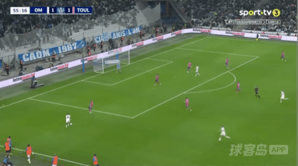 56'派尚破门! 马赛 2- 1图卢兹