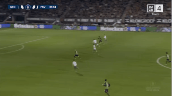 6'林森破门! 奈梅亨 1- 0埃因霍温