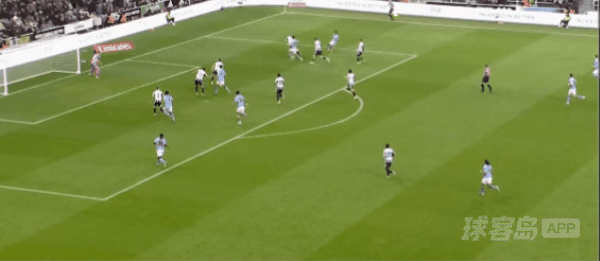 47'马尔穆什破门! 纽卡斯尔 1- 2曼城