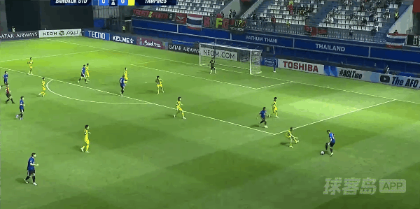 11'科索维奇破门! 曼谷联合队 1- 0淡宾尼斯队