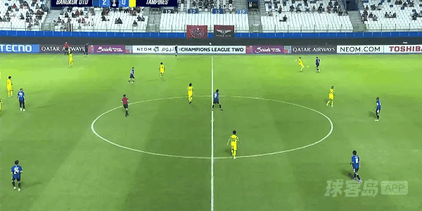 80'布哈吉尔破门! 曼谷联合队 2- 1淡宾尼斯队