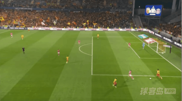 21'希达尔戈破门! 朗斯 2- 1图卢兹