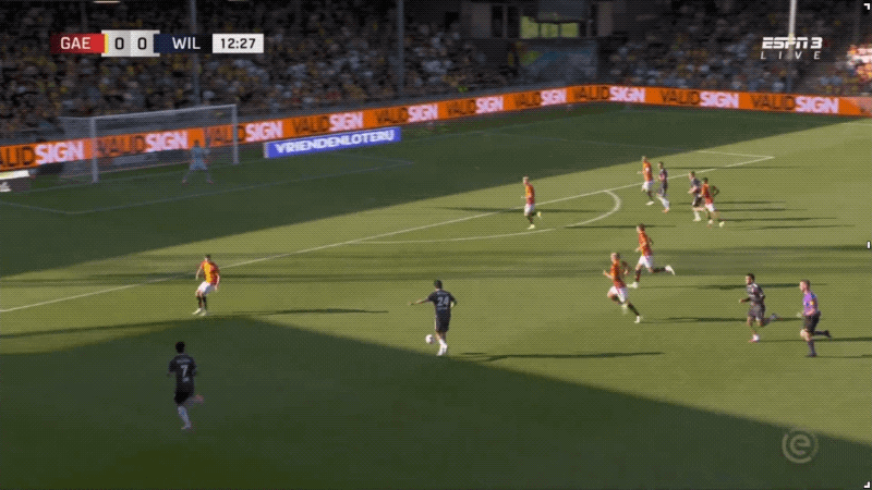 13'哈恩破门! 前进之鹰 0- 1威廉二世