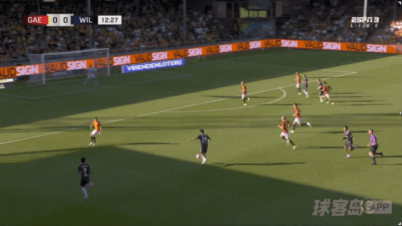13'哈恩破门! 前进之鹰 0- 1威廉二世