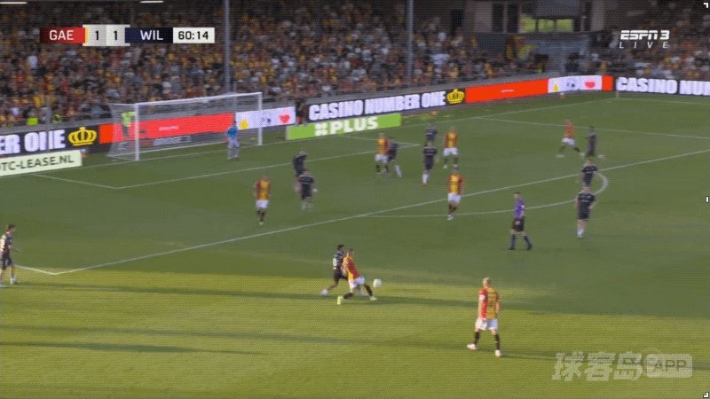 61'伦斯滕破门! 前进之鹰 2- 1威廉二世