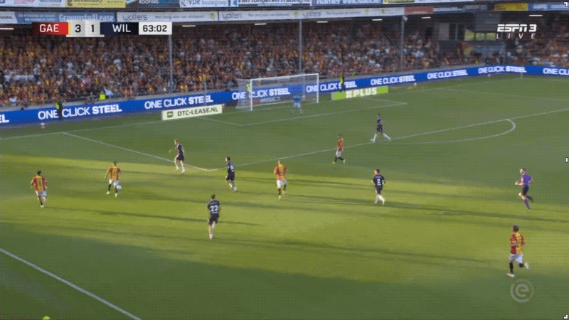 63'霍夫登破门! 前进之鹰 3- 1威廉二世