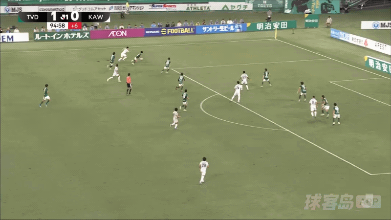 96'拉扎尔破门! 东京绿茵 1- 1川崎前锋