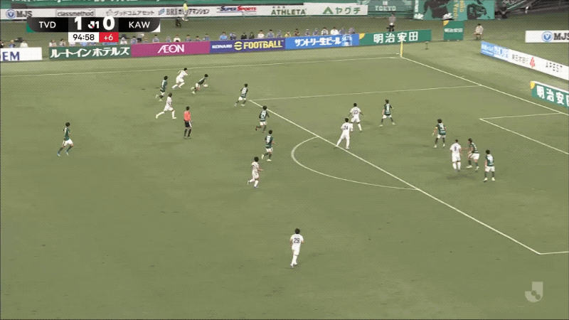 96'拉扎尔破门! 东京绿茵 1- 1川崎前锋