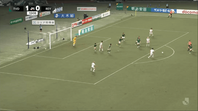 11'远藤溪太破门! 东京绿茵 1- 1柏太阳神