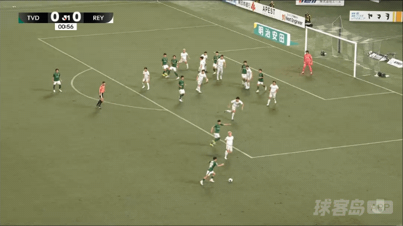 2'林尚辉破门! 东京绿茵 1- 0柏太阳神