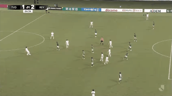 65'濑川祐辅破门! 东京绿茵 1- 2柏太阳神