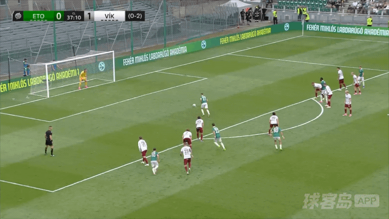 38'维塔利斯点球破门! 吉奥里 1- 1维京古尔