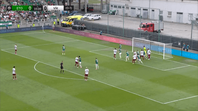 34'哈夫斯坦森破门! 吉奥里 0- 1维京古尔