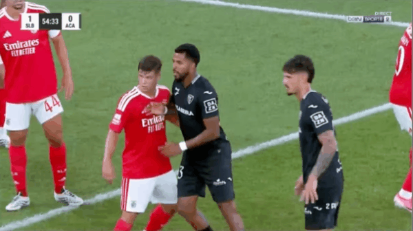 55'佩雷拉破门! 本菲卡 1- 1维塞乌