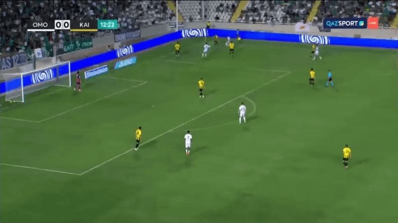 13'安德烈欧破门! 奥莫尼亚 1- 0阿拉木图凯拉特