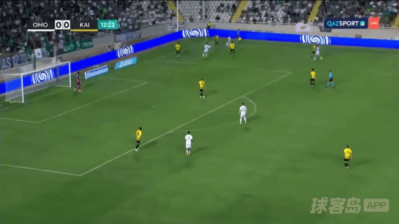 13'安德烈欧破门! 奥莫尼亚 1- 0阿拉木图凯拉特