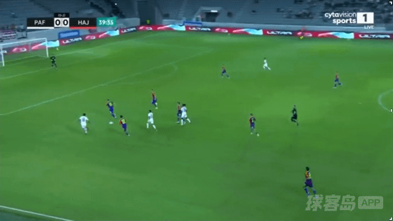 40'古加破门! 帕佛斯FC 1- 0斯普利特海杜克
