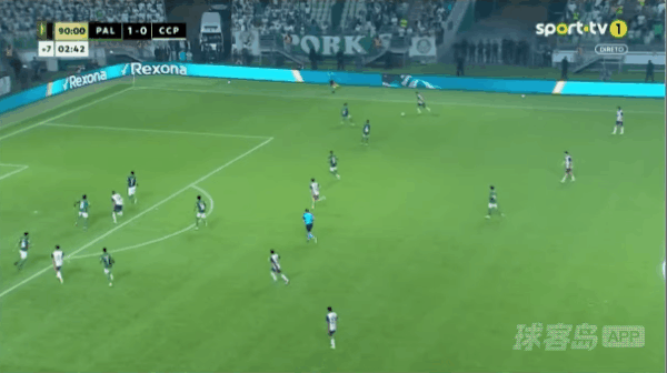 93'米格尔乌龙破门! 帕尔梅拉斯 1- 1波特诺山丘