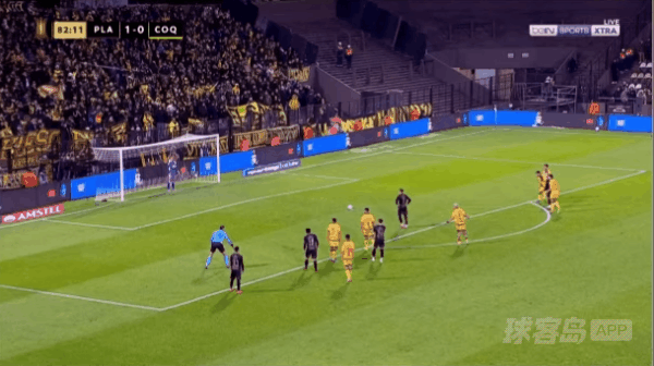 83'梅内罗点球未进! 普拉腾斯 1- 0科金博