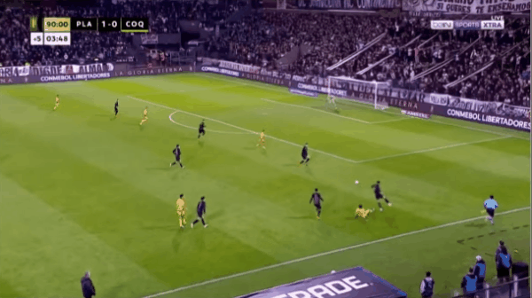 94'G·巴达拉破门! 普拉腾斯 1- 1科金博