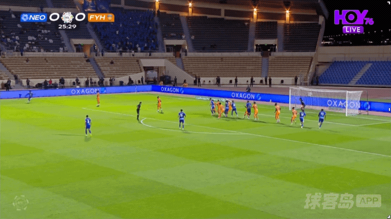 26'科内破门! 新未来城体育 1- 0费哈