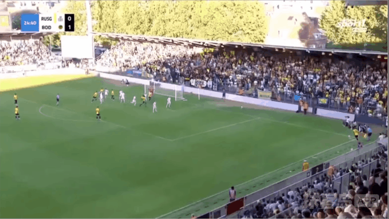 25'弗洛鲁兹破门! 圣吉罗斯 1- 1博德闪耀