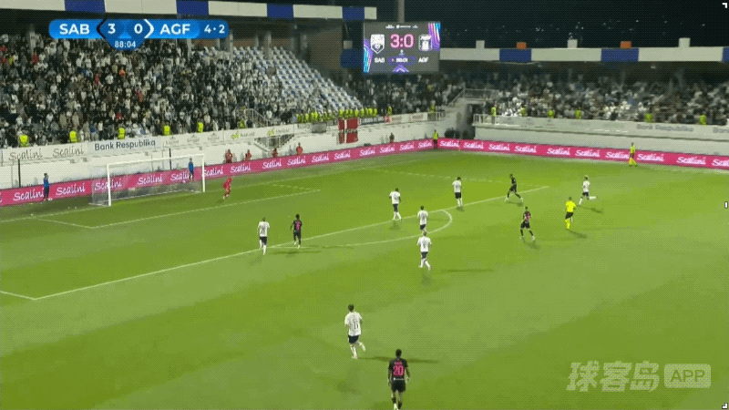 89'塞维利纳破门! 萨巴赫 4- 0奥胡斯
