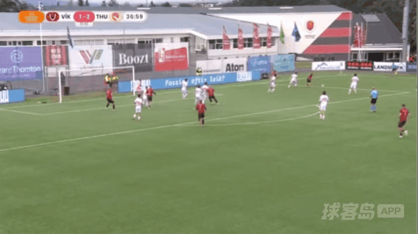 38'索达森破门! 维京古尔 2- 2图恩