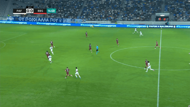 15'乐乐破门! 帕佛斯FC 1- 0萨尔茨堡