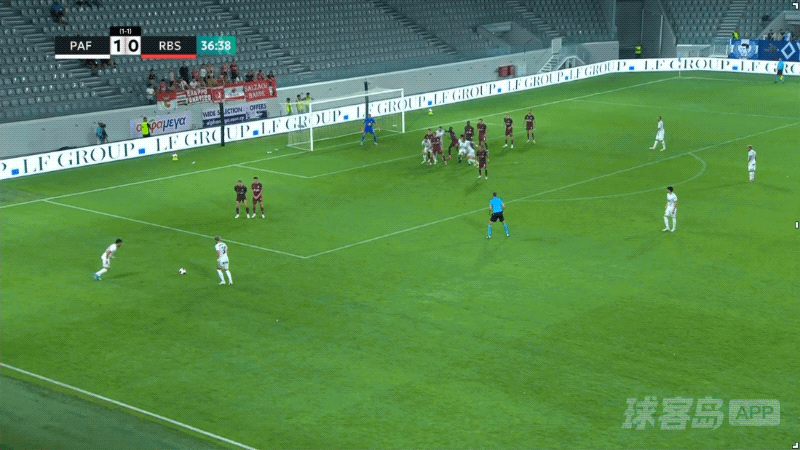 37'比尔破门! 帕佛斯FC 2- 0萨尔茨堡