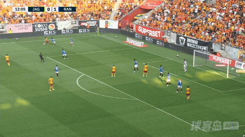 13'费尔南德斯乌龙破门! 乔治罗尼亚 1- 1格拉斯哥流浪者