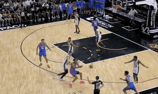 NBA夏联战报：琼斯21+7&吉昂20分 洛夫顿18分 雷霆98-75爵士