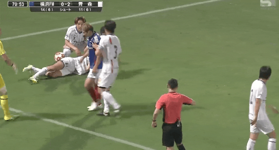 ⚽天皇杯战报：门将广末陆点射，横滨水手0-2不敌青森爆冷出局