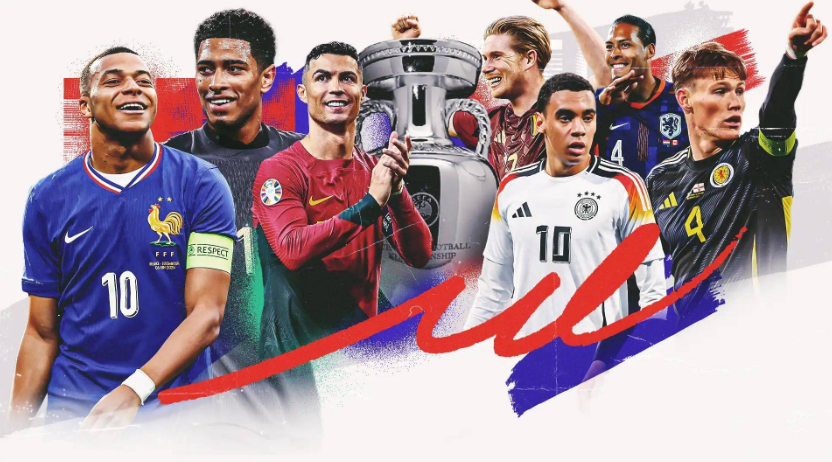欧洲杯小组赛首轮战罢 西班牙登顶《GOAL》实力榜