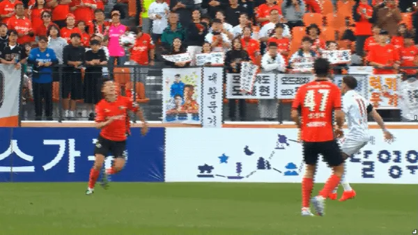 韩K联战报金健熙破门江原FC两球胜富川FC
