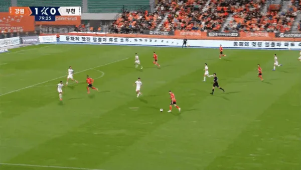 韩K联战报金健熙破门江原FC两球胜富川FC