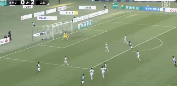 日职联战报铃木章斗松本泰志破门广岛三箭2比0东京绿茵