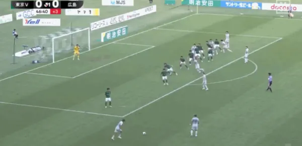日职联战报铃木章斗松本泰志破门广岛三箭2比0东京绿茵