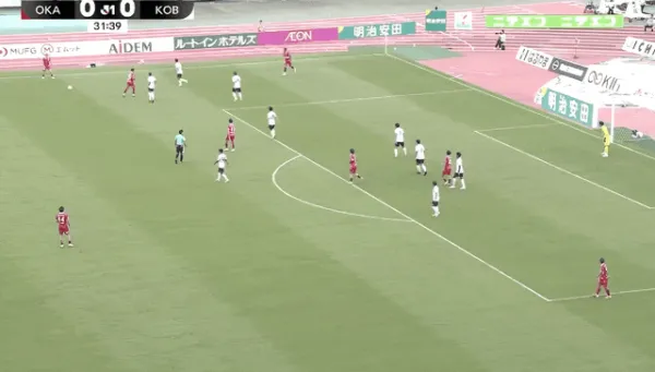 日职联战报大迫勇也双响图勒破门神户三比零冈山